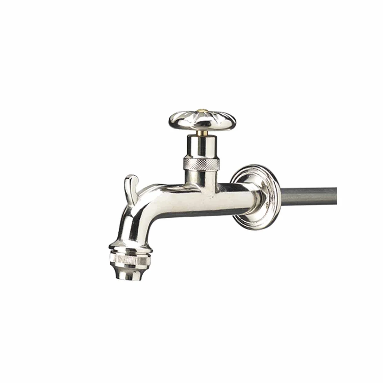 RUBINETTO IN OTTONE CROMATO BEL-FER FONTANE GIARDINO
