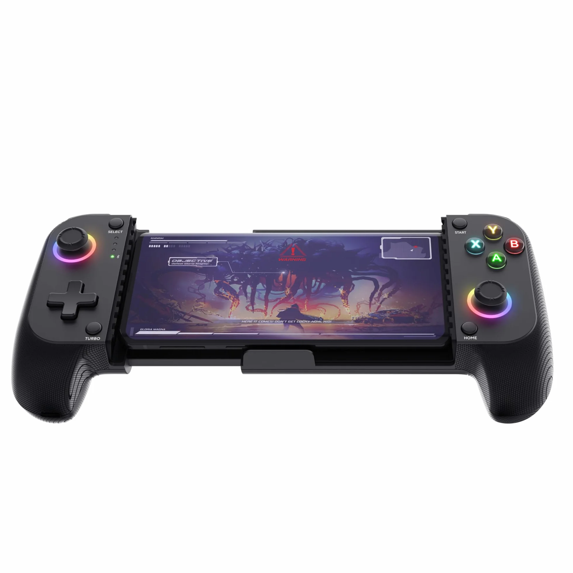 Trust GXT 735 Mylox Controller Bluetooth per Telefono, Gamepad Wireless per iPhone/Android/PS5/Xbox, Nero
