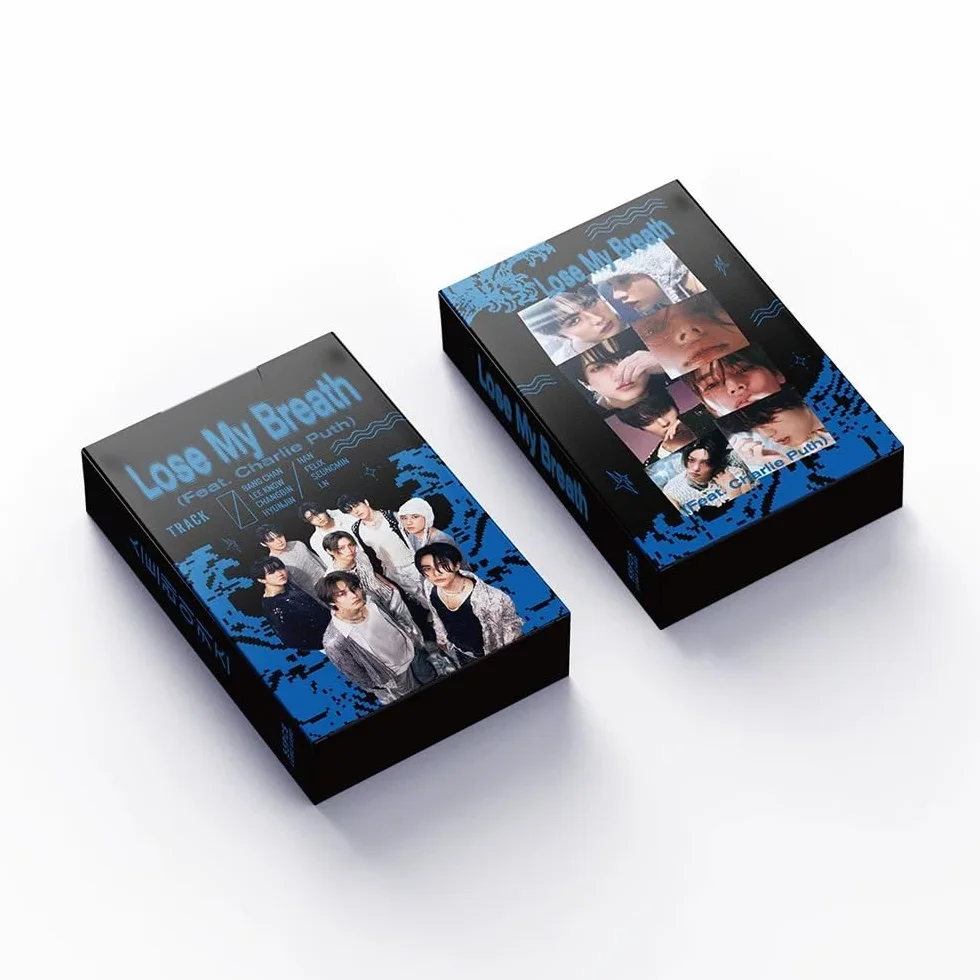 Stray Kids Lomo Photocard Set 54 Pieces Loose My Breath Album Kpop Cards