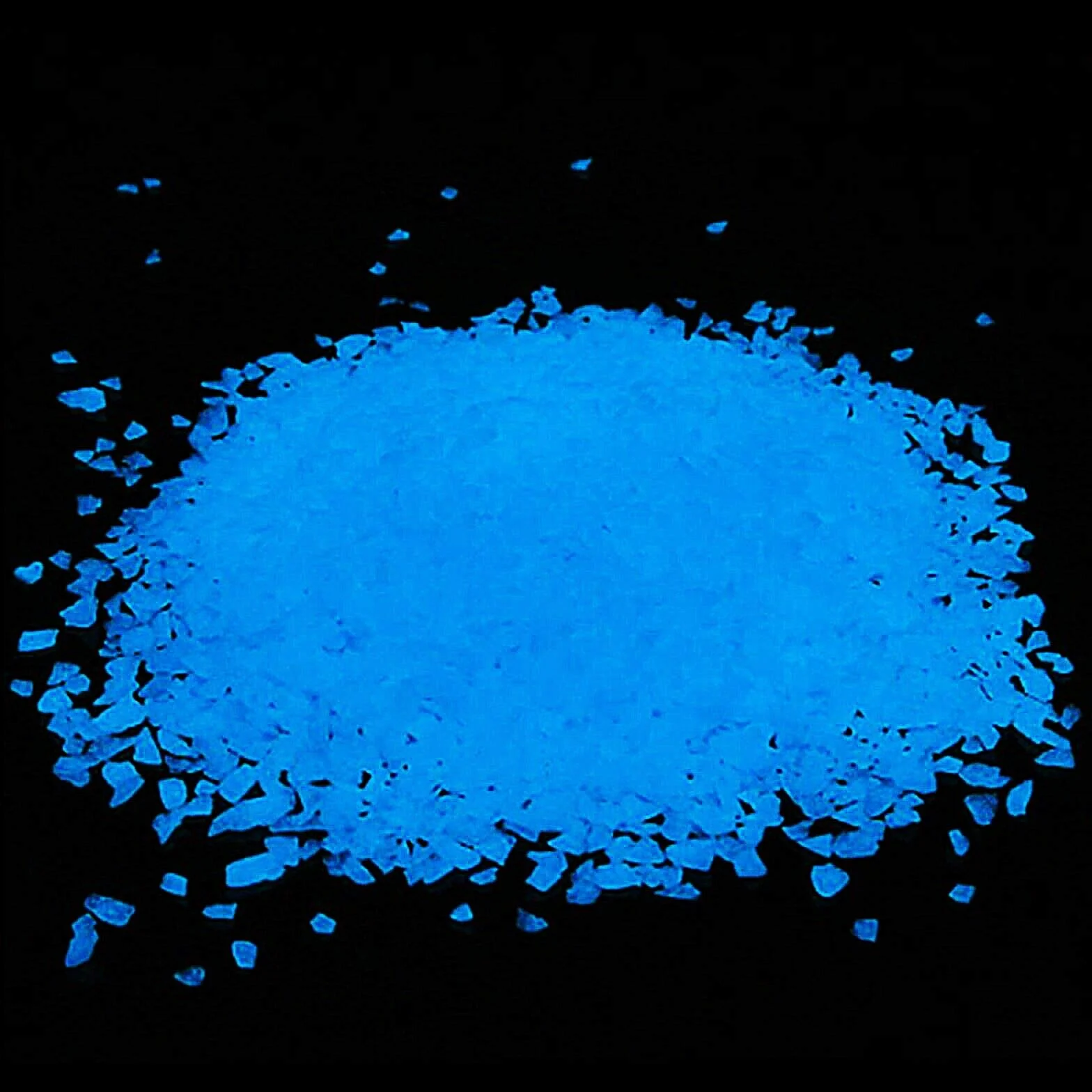Herefun Pietre Luminosi, 300g Pietra Luminosa Giardino, Ciottoli Luminosi Fluorescente, Ciottoli Fluorescenti Incandescente Blu Decorazione per Acquario, Vialetto, Decorazioni all'Aria Aperta (Blu)