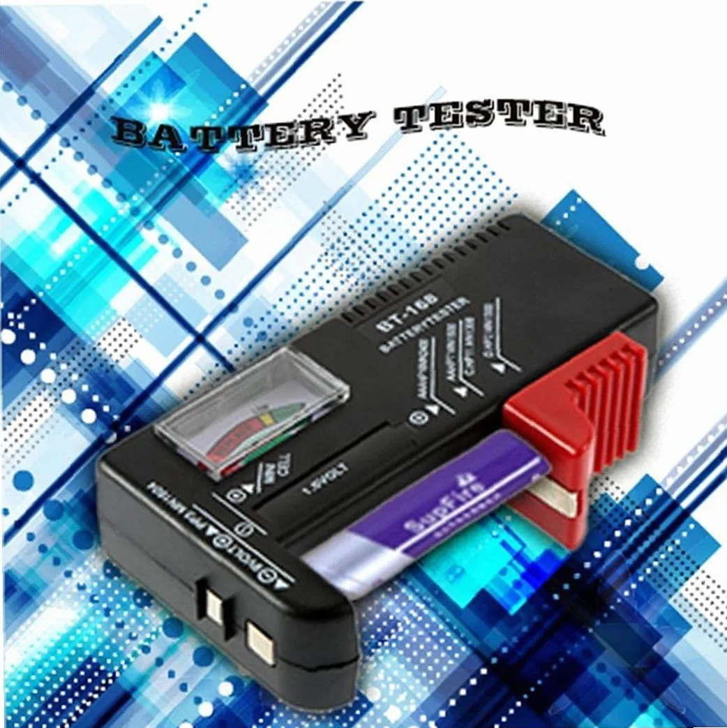 Tester per batterie analogiche BT-168 1.5V 9V C D