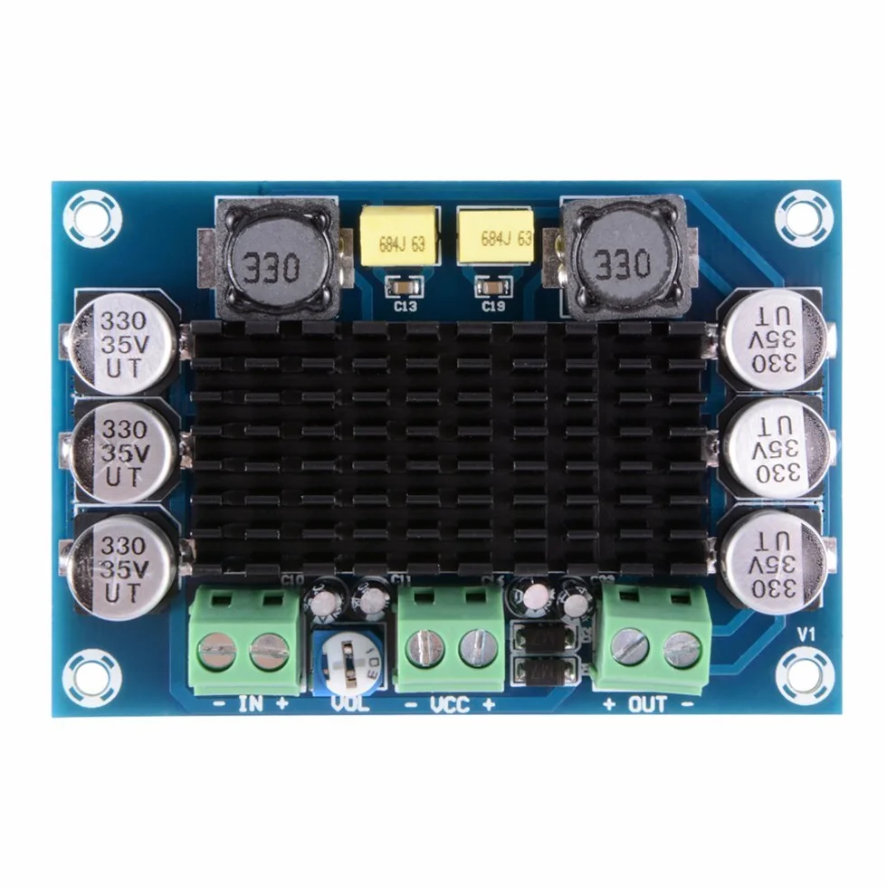DollaTek TPA3116 D2 Amplificatore Audio Digitale Mono Canale 100W DC 12V-24V