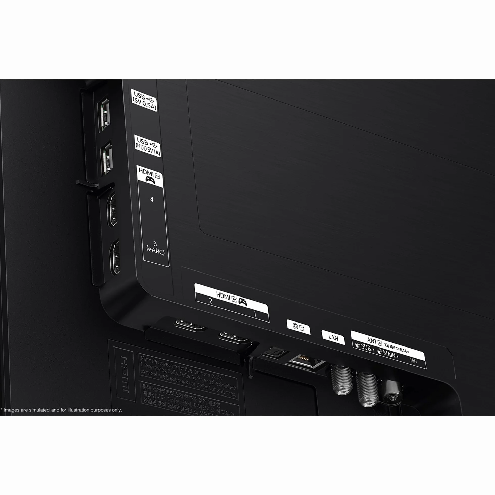 Samsung OLED 4K Vision AI Smart TV 42'' QE42S90FAEXZT NQ4 AI Gen3, OLED HDR+, Motion Xcelerator 144Hz, 2025