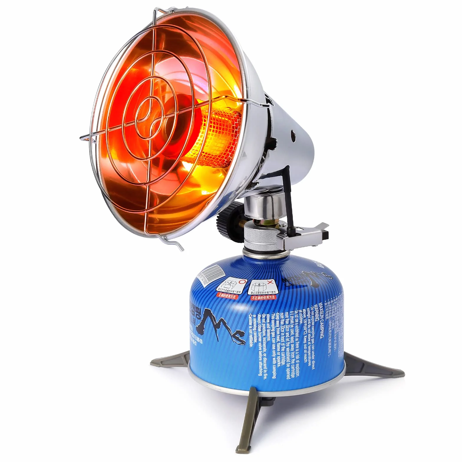 Mini fornello da campeggio a gas portatile per esterni