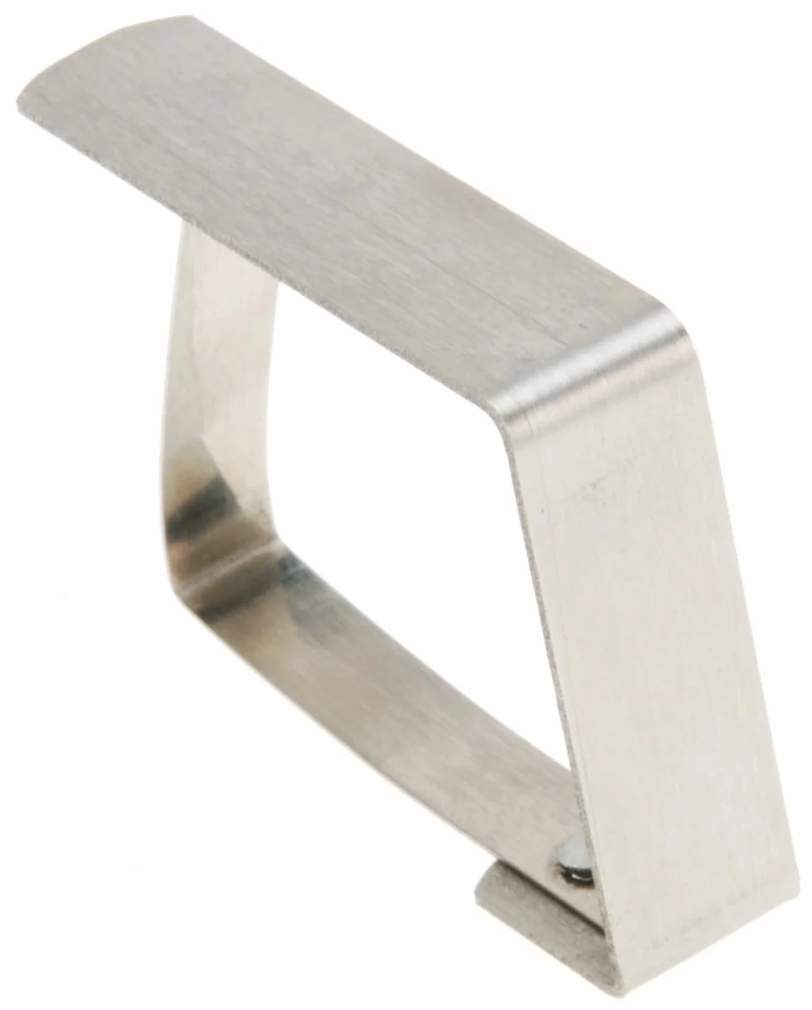 Venilia 54201 Clip fermatovaglia Inox, Porta tovaglie, Argento, 1,5-3 cm, Confezione da 4 Pezzi
