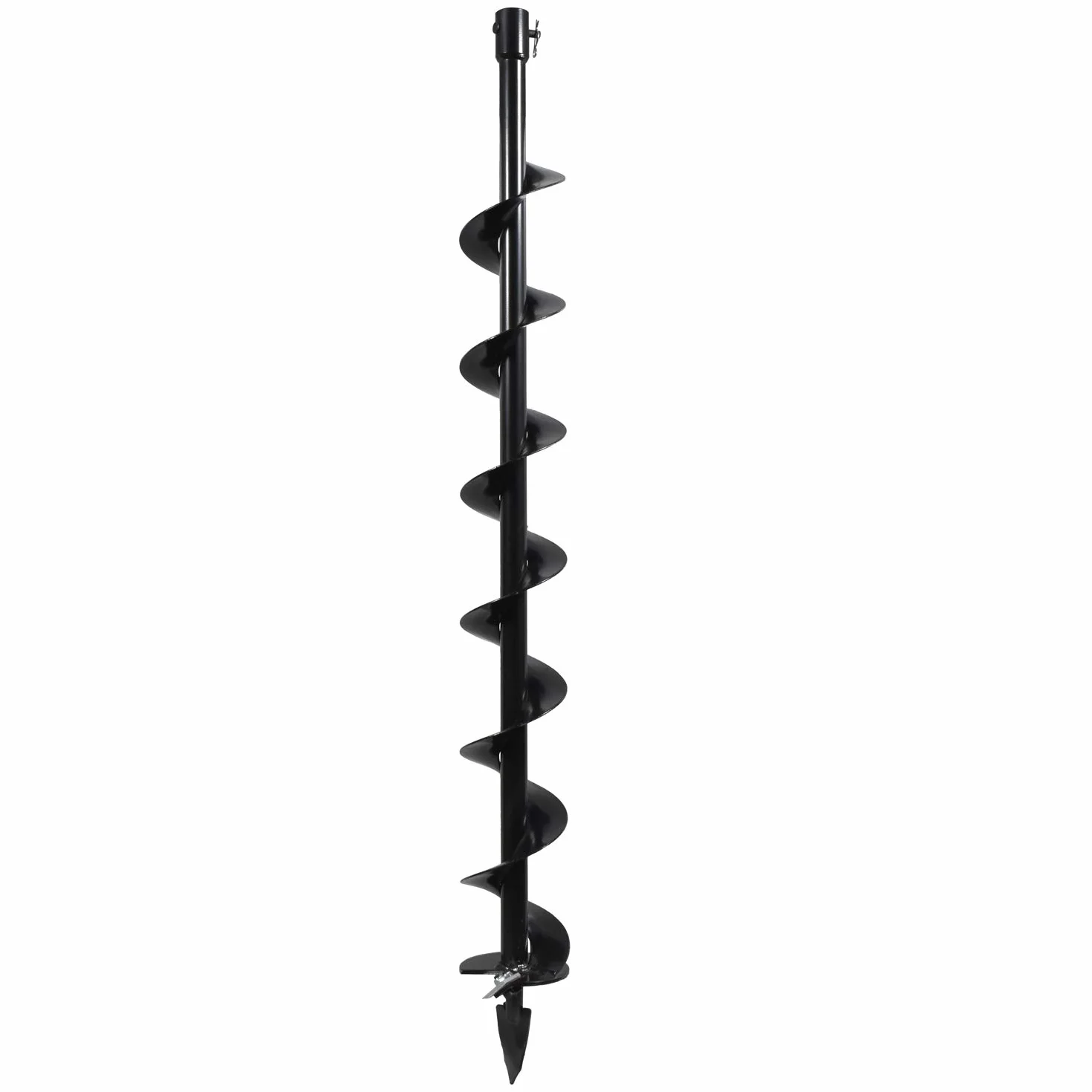 BOUDECH Punta per Moto Trivella a Spirale per Piantare Alberi,Arbusti,Piante,Pali Lunghezza 80CM. Disponibile in Due diametri da 100MM e 150MM (150 MM)