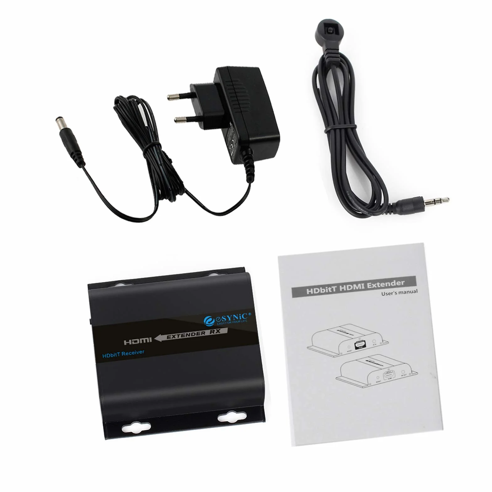 eSynic 1080P HDMI Extender Ethernet Receiver RJ45 CAT6 CAT6a CAT7 120m