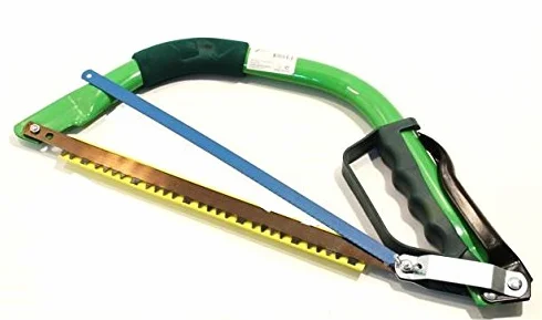 SEGACCIO Sega AD Arco 300 mm A Doppia Lama Legno E Ferro