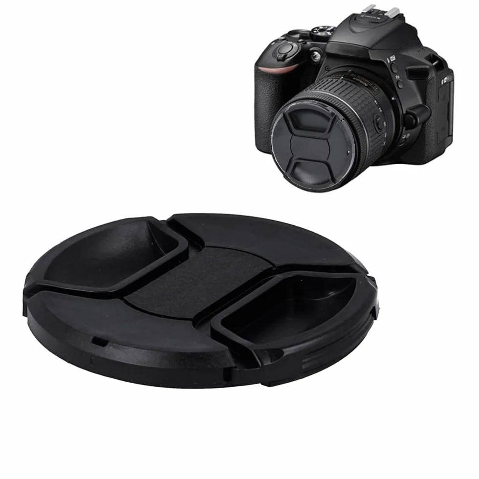 Copriobiettivo universale 55mm per fotocamere