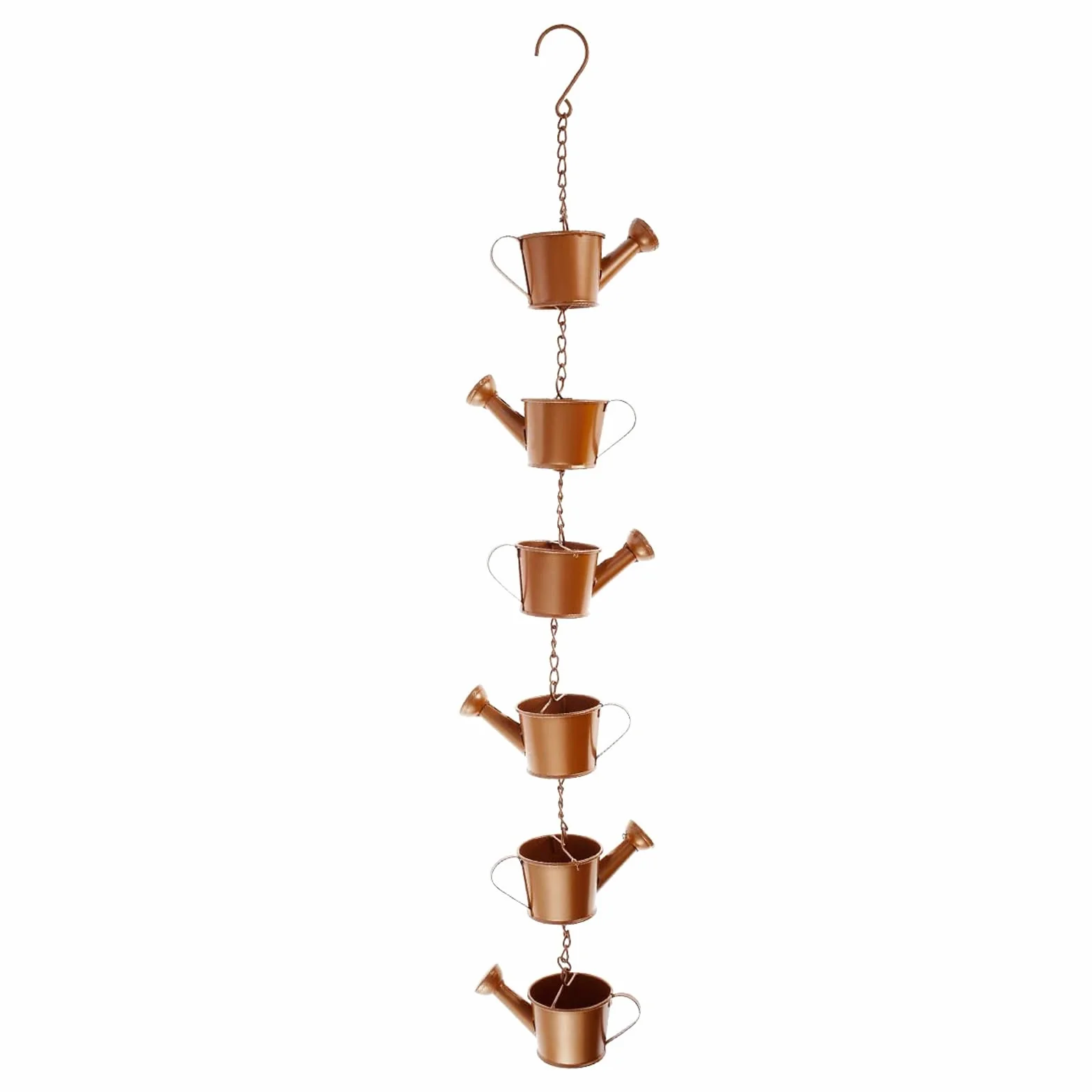 Catena Di Pioggia 90 Cm Metallo Per Canali Tetto Decorazione Giardino