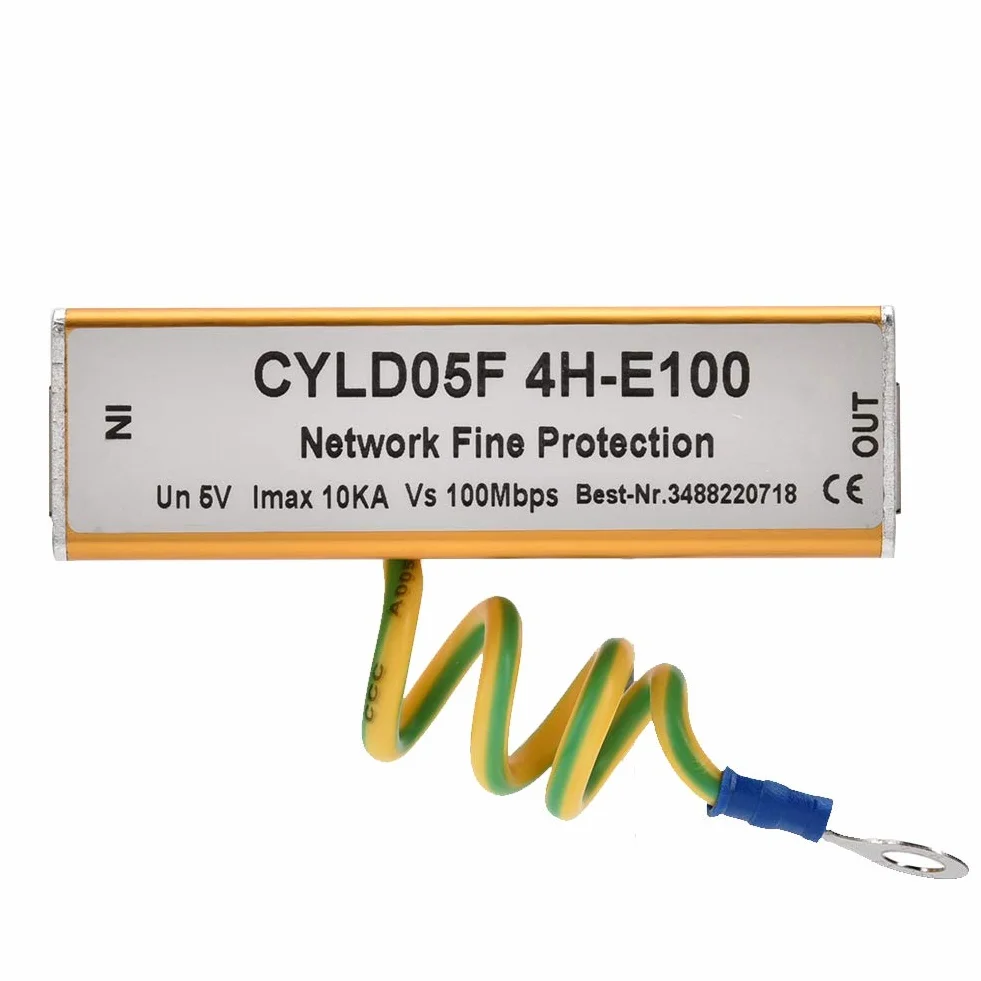 Alimentatore 5V Protezione Fulmini RJ45 RJ11 Ethernet Sovratensioni di Rete