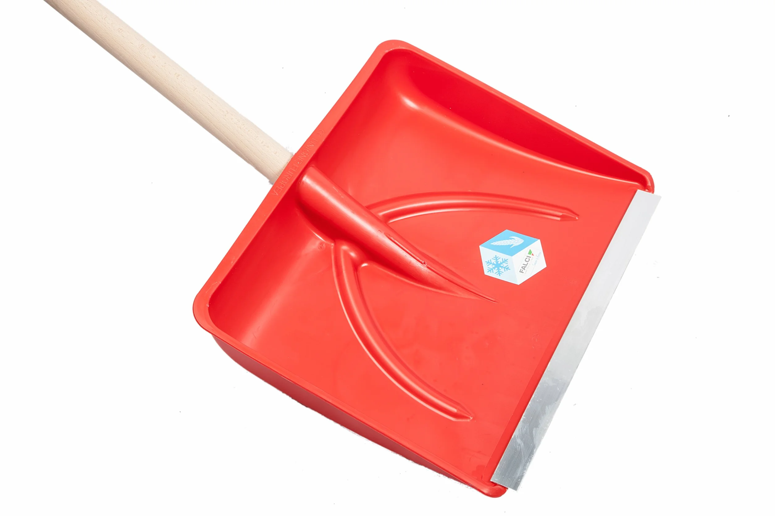 Falci 249014MPA Pala da Neve e Multiuso in Plastica con Profilo di Alluminio, Grigio
