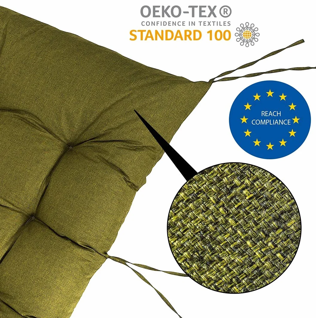 Cuscino per Bancale Set Trapuntato Lime 120x50 120x40