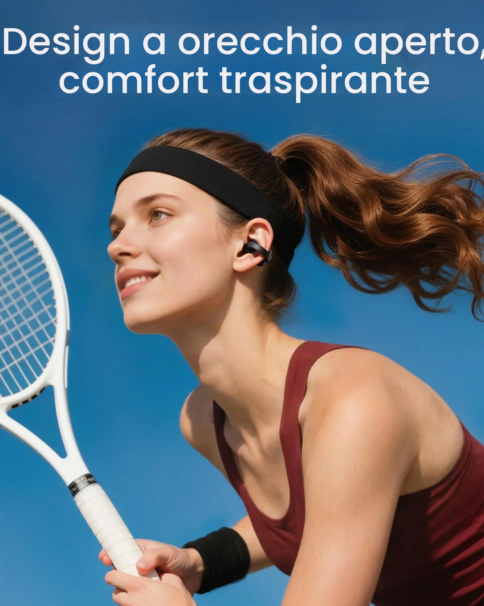 Soundcore C50i Anker Cuffie Open-Ear Clip-On Driver 12mm 28 Ore IP55 Bluetooth 6.0