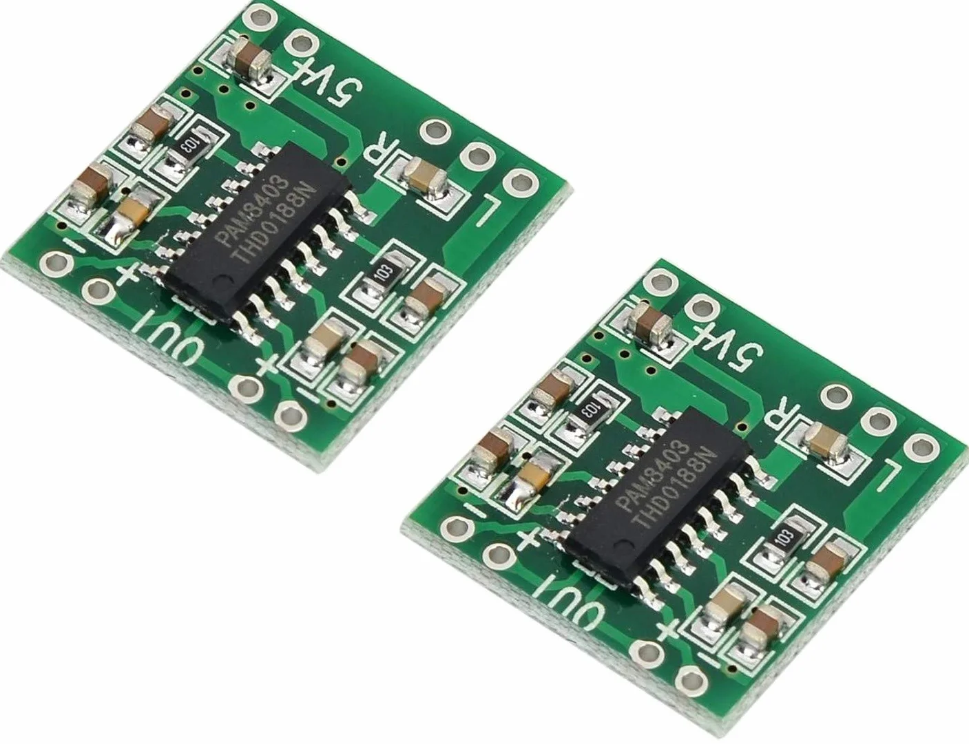 PAM8403 Audio Module Class-D Digital Amplifier Board 2.5 to 5V USB Power
