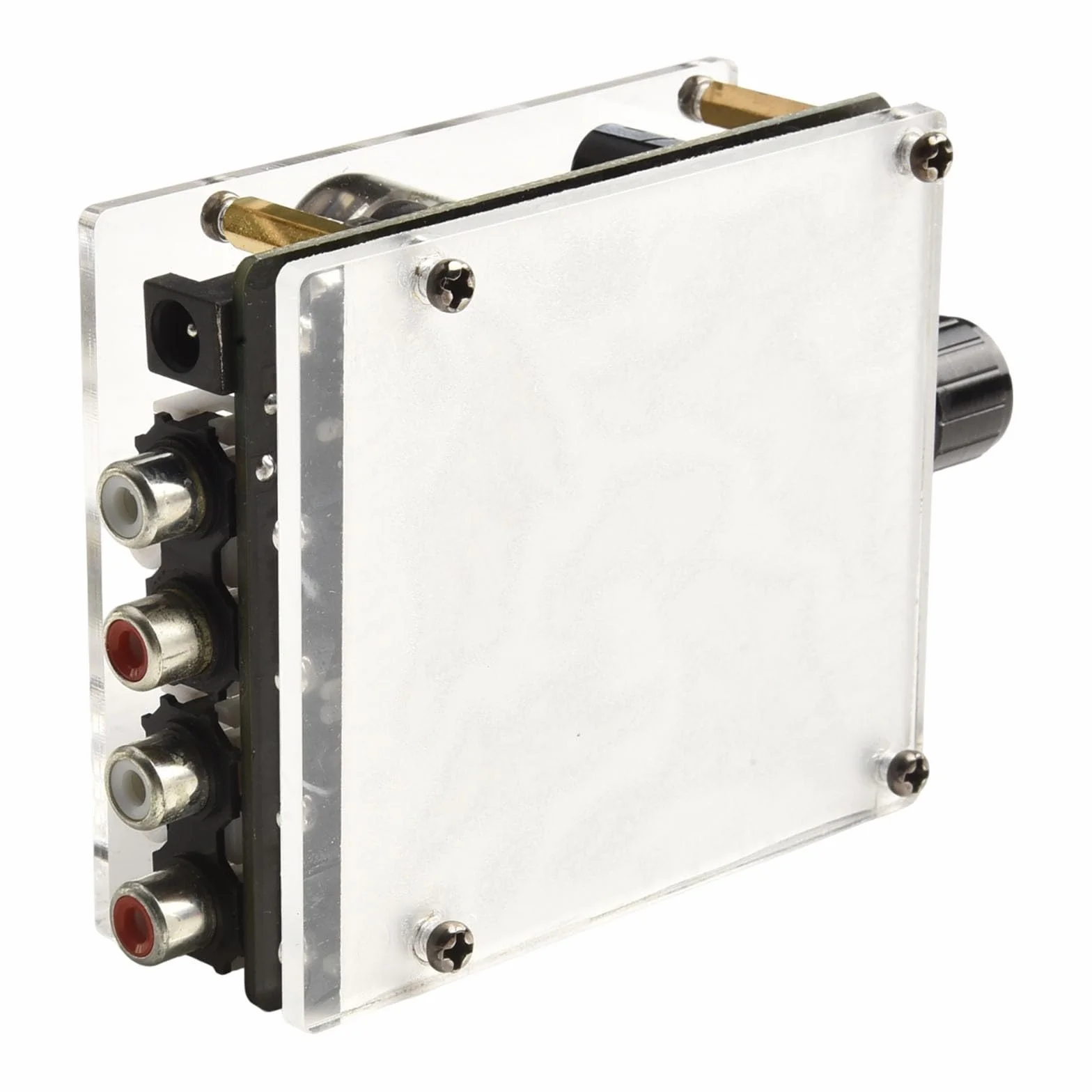 Preamplificatore HiFi 6A2 6J3 DC12-16V per altoparlanti attivi home theater