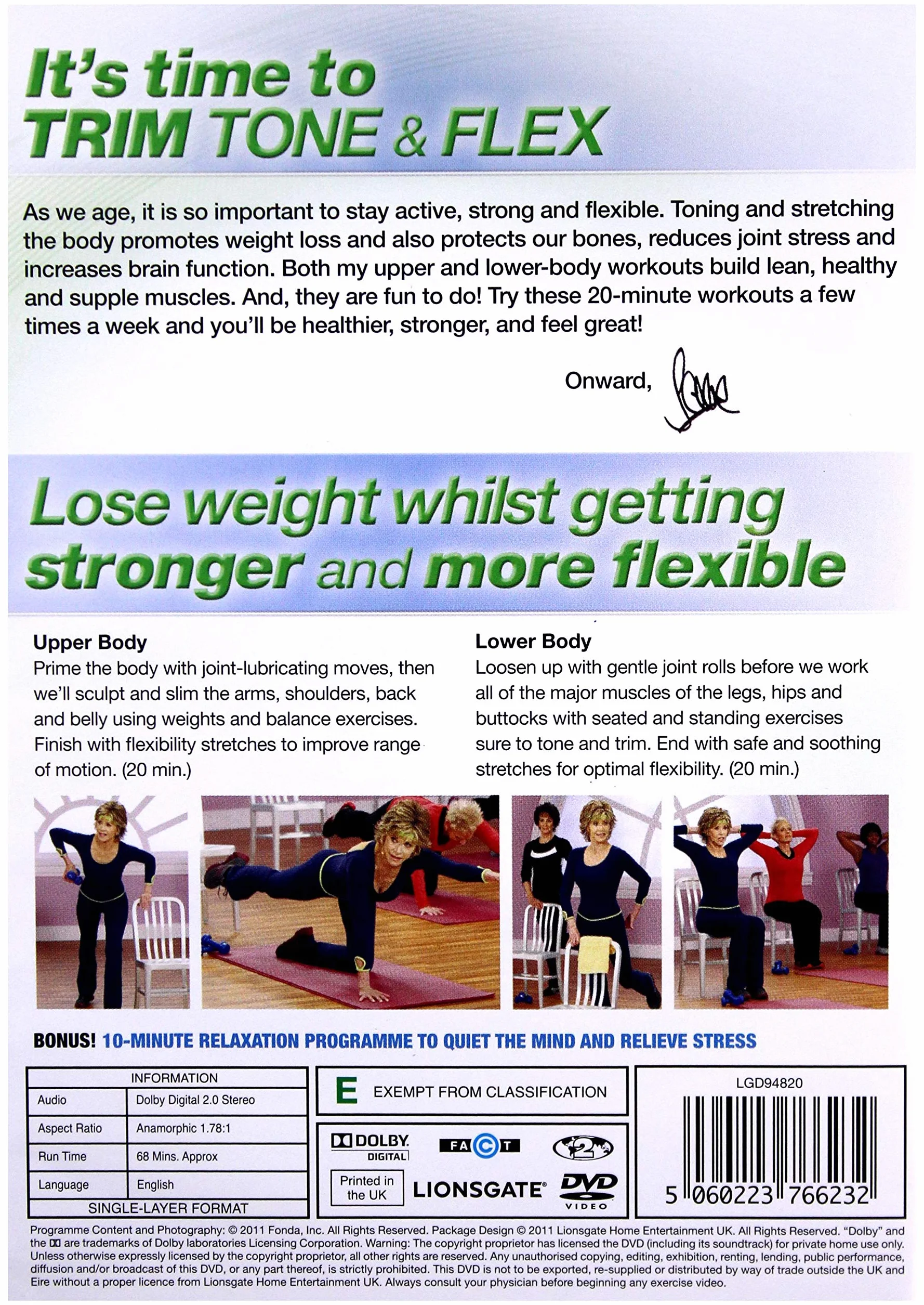 Jane Fonda: Trim, Tone and Flex