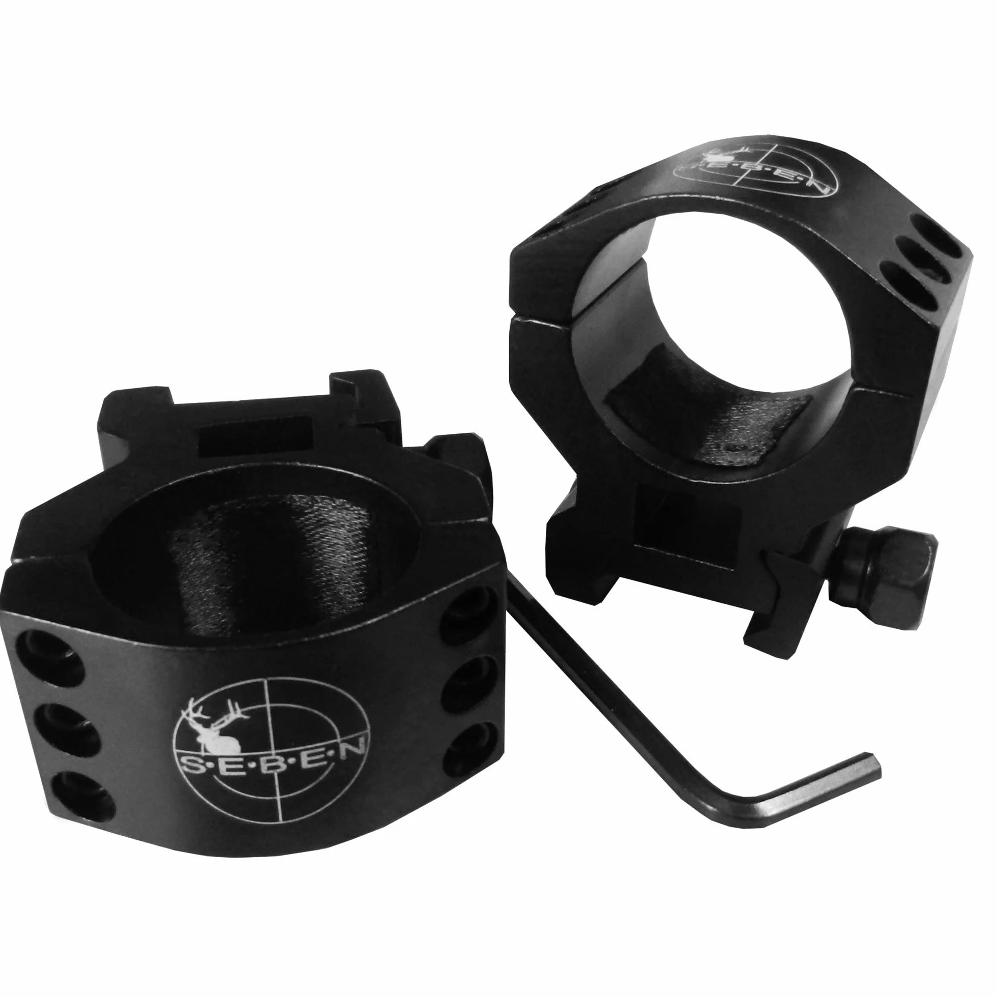 Seben Attacco Ottica 30mm Picatinny 21mm Slitta Rifle Scope Mount RSM13