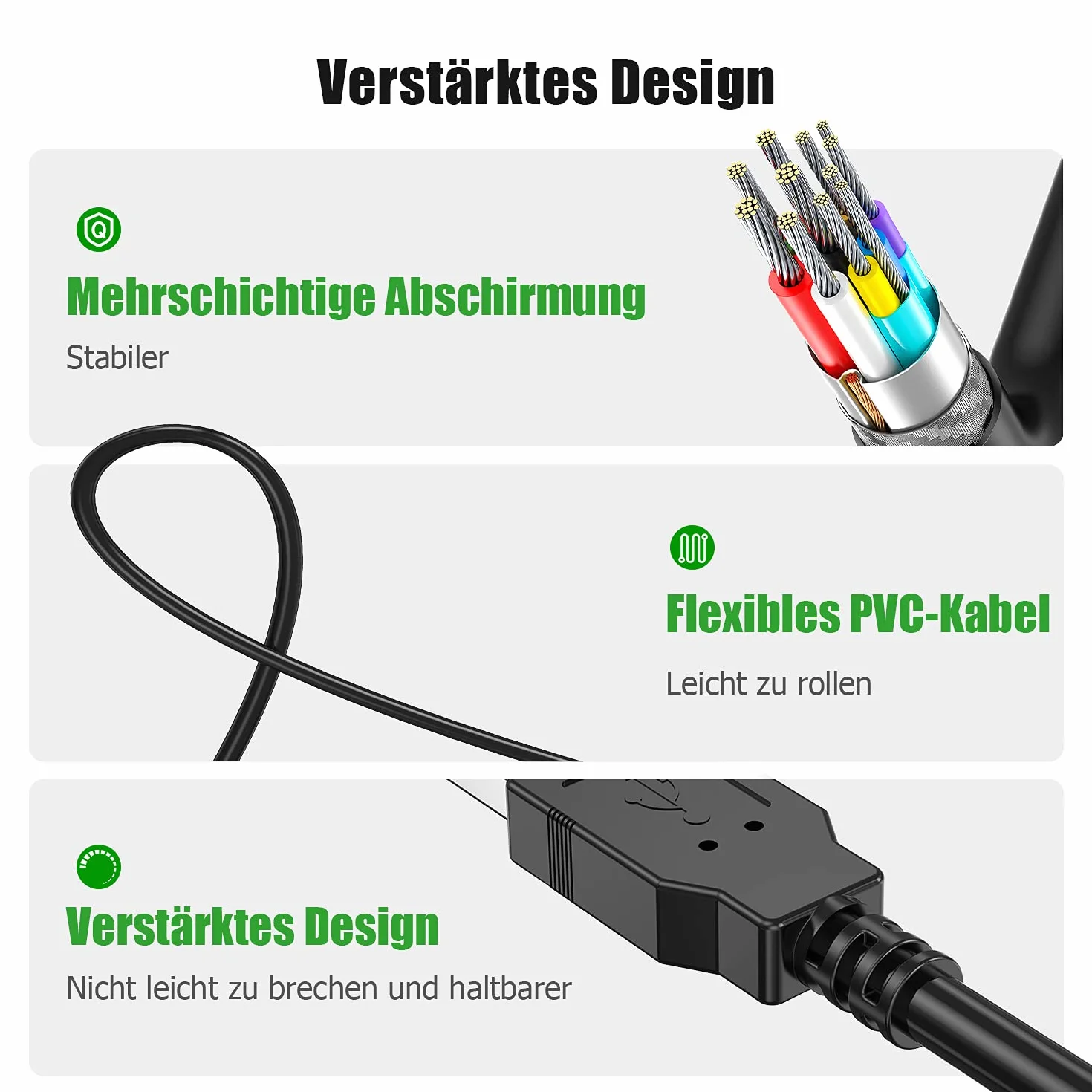 Mellbree Caricabatterie USB per Garmin Navi 2M, cavo di ricarica a 5 pin angolo retto