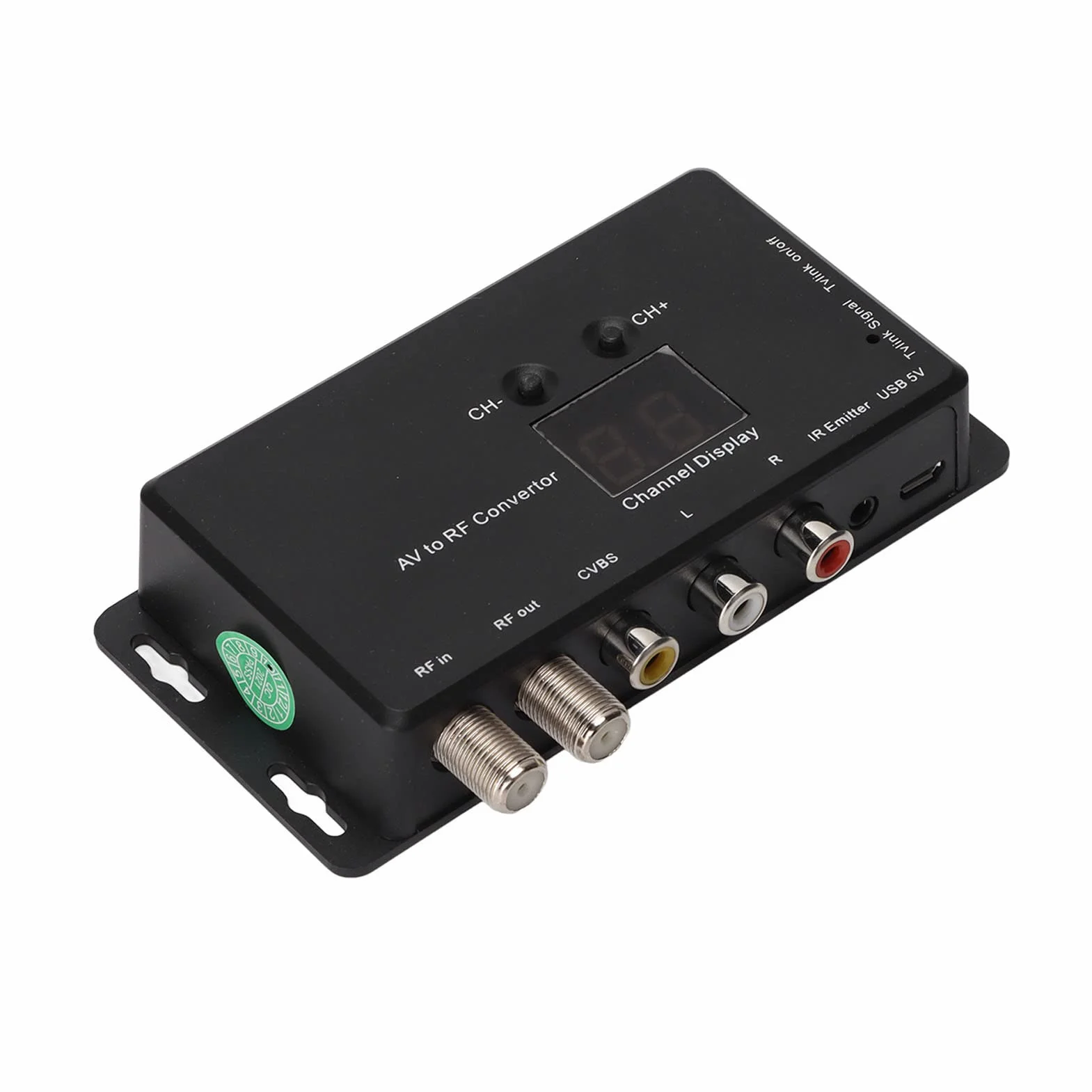 Modulatore UHF TV LINK, Modulatore Distribuzione TV PAL NTSC da AV a RF, Convertitore UHF per Uscita RF