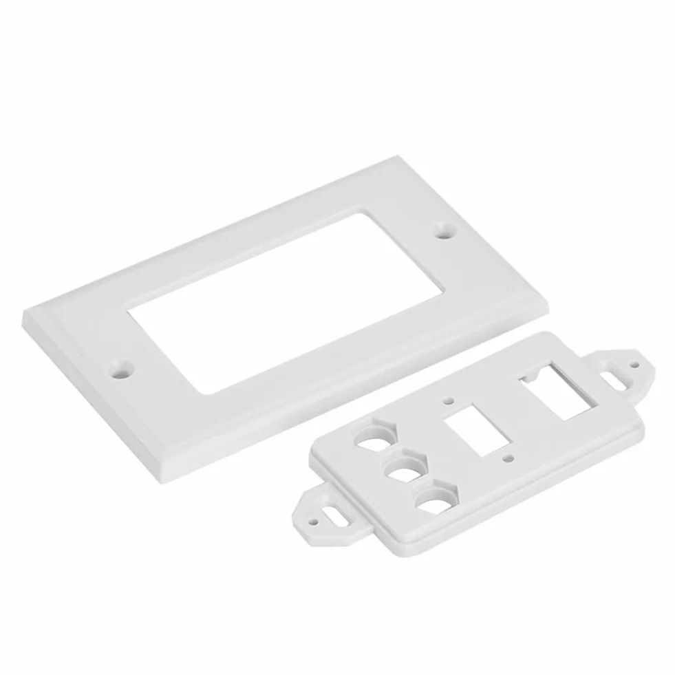 Socobeta Presa a Muro Tre in Uno Protezione Multi-Livello Pannello multimediale con Porta HDMI VGA