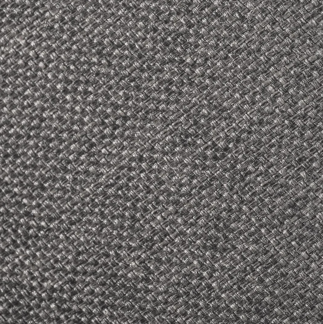 Fodera per cuscino per pallet 120x60x10 Grigio con zip lavabile idrofobo per seduta o schienale