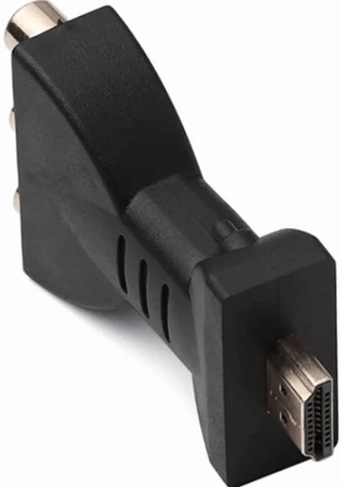 Adattatore HDMI a 3 RCA Rosso Bianco Giallo Convertitore HDMI a AV Audio Video
