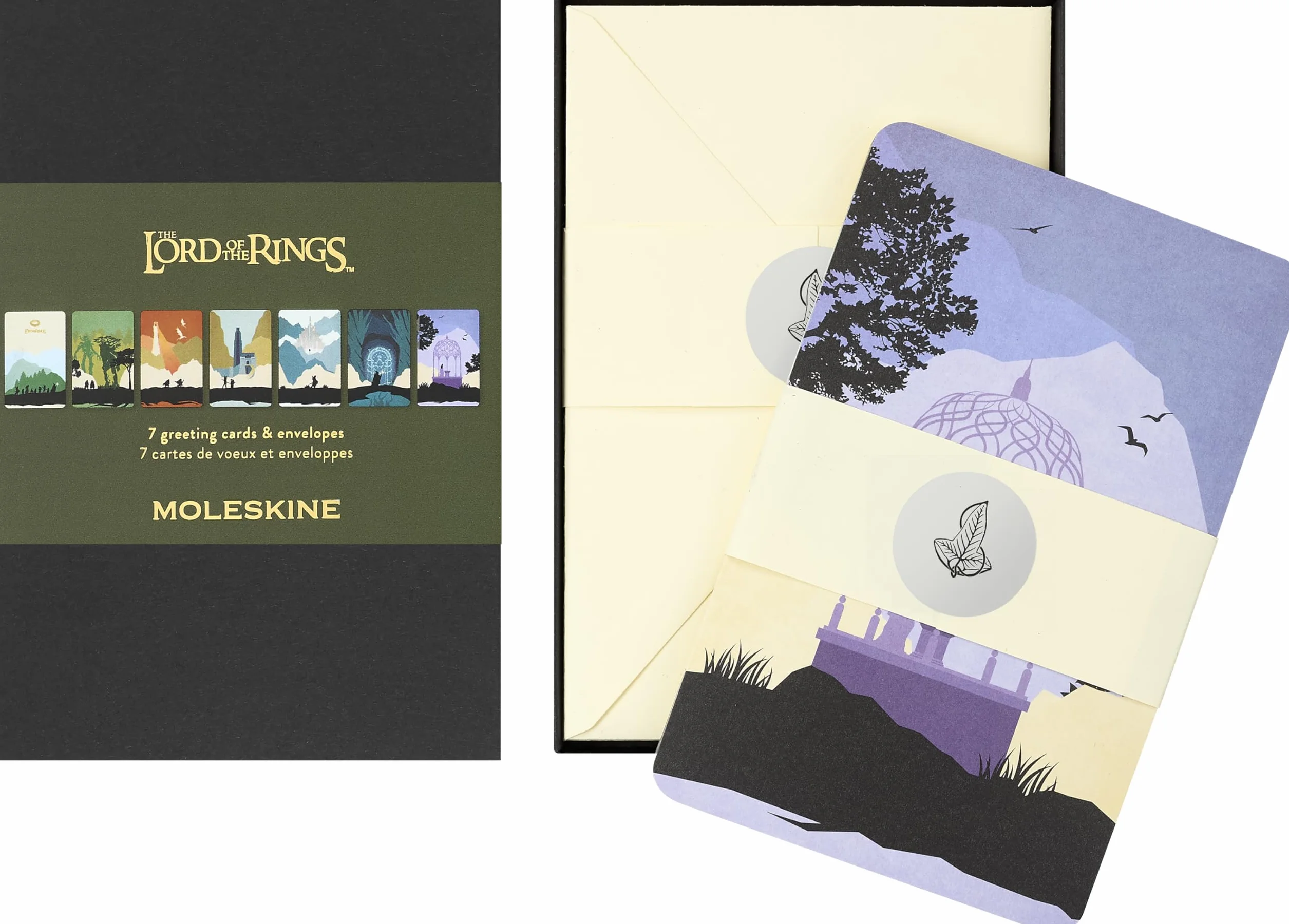 Moleskine Der Herr der Ringe Postkarten 7er-Set