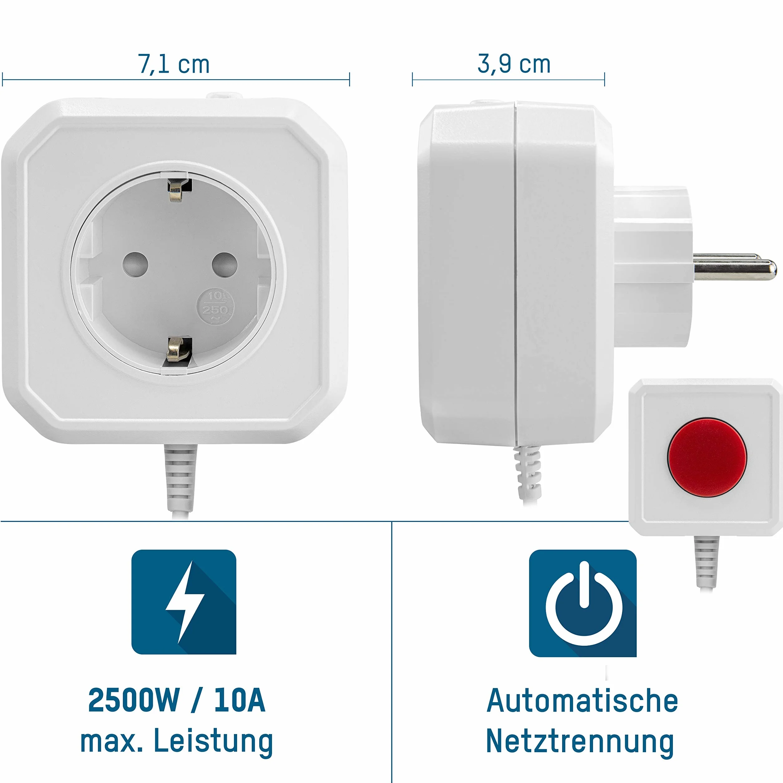 ANSMANN Zerowatt AES3.2 Presa di corrente a risparmio energetico