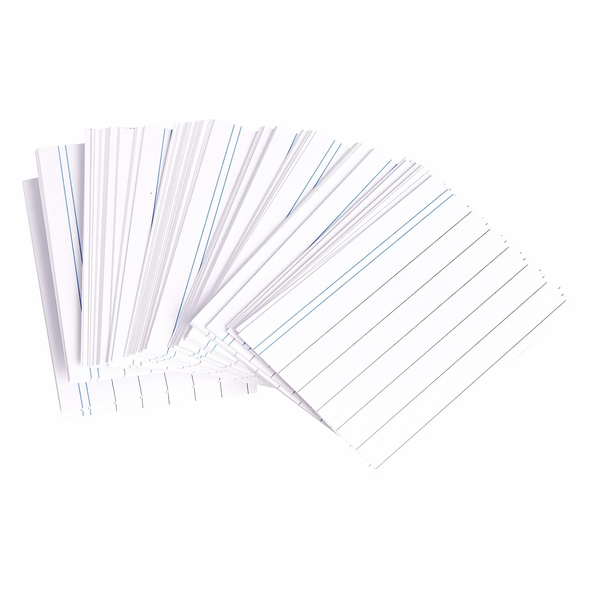 Amazon Basics Schede a righe formato A8 7,4 cm x 5,2 cm bianco confezione da 1000