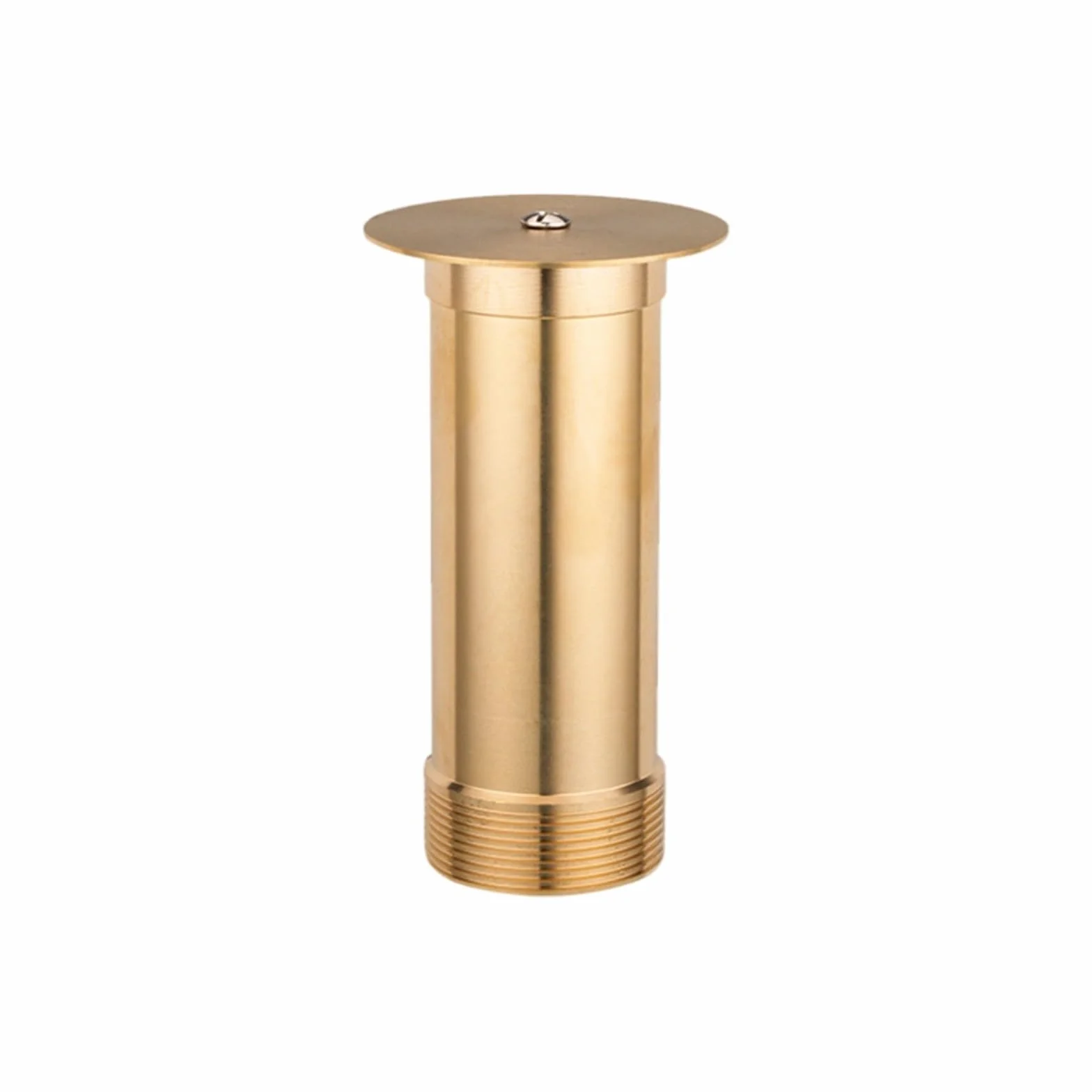 Spruzzatore a spruzzo d'acqua a fungo ugello a fontana in ottone per laghetto da giardino (5,1 cm)