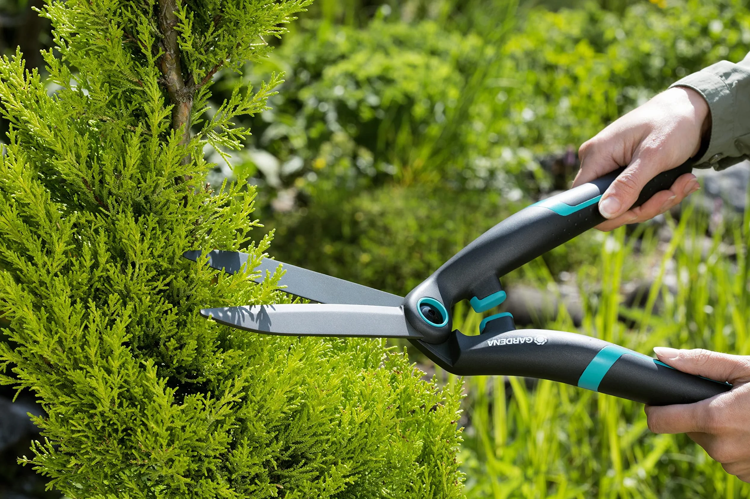 Gardena Cesoie per Siepi Precisioncut 18 cm Ergonomiche Forma a Z Ammortizzazione