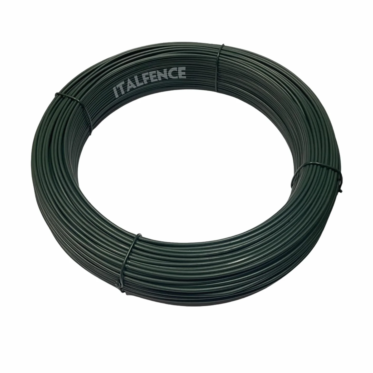 Filo di ferro plastificato verde, 100m [Ø1,50mm]