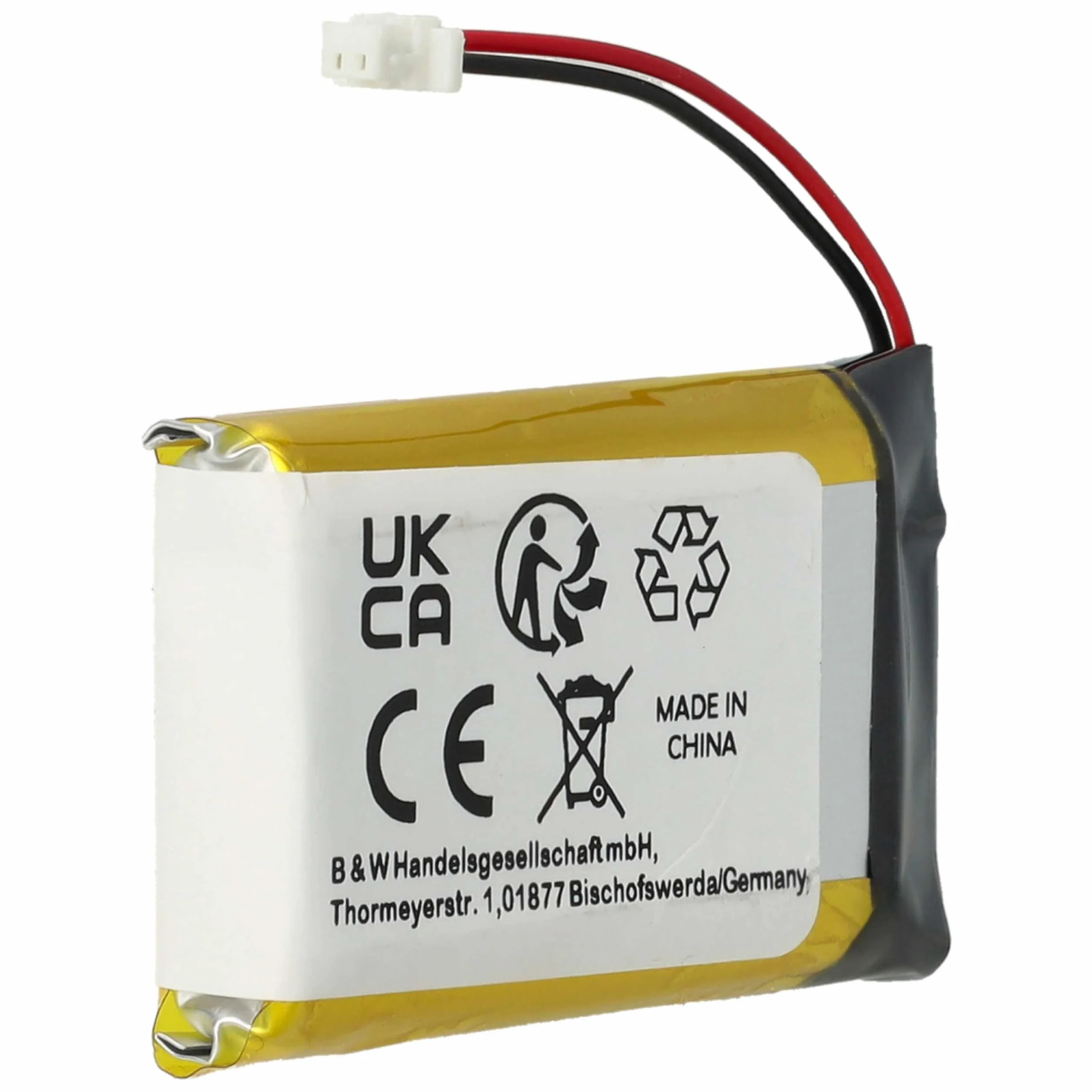 vhbw 2x Bateria Kompatybilna Sena SF1 SMH-20S 10S 20S SF2 SF3 650mAh 3,7V Li-Poly