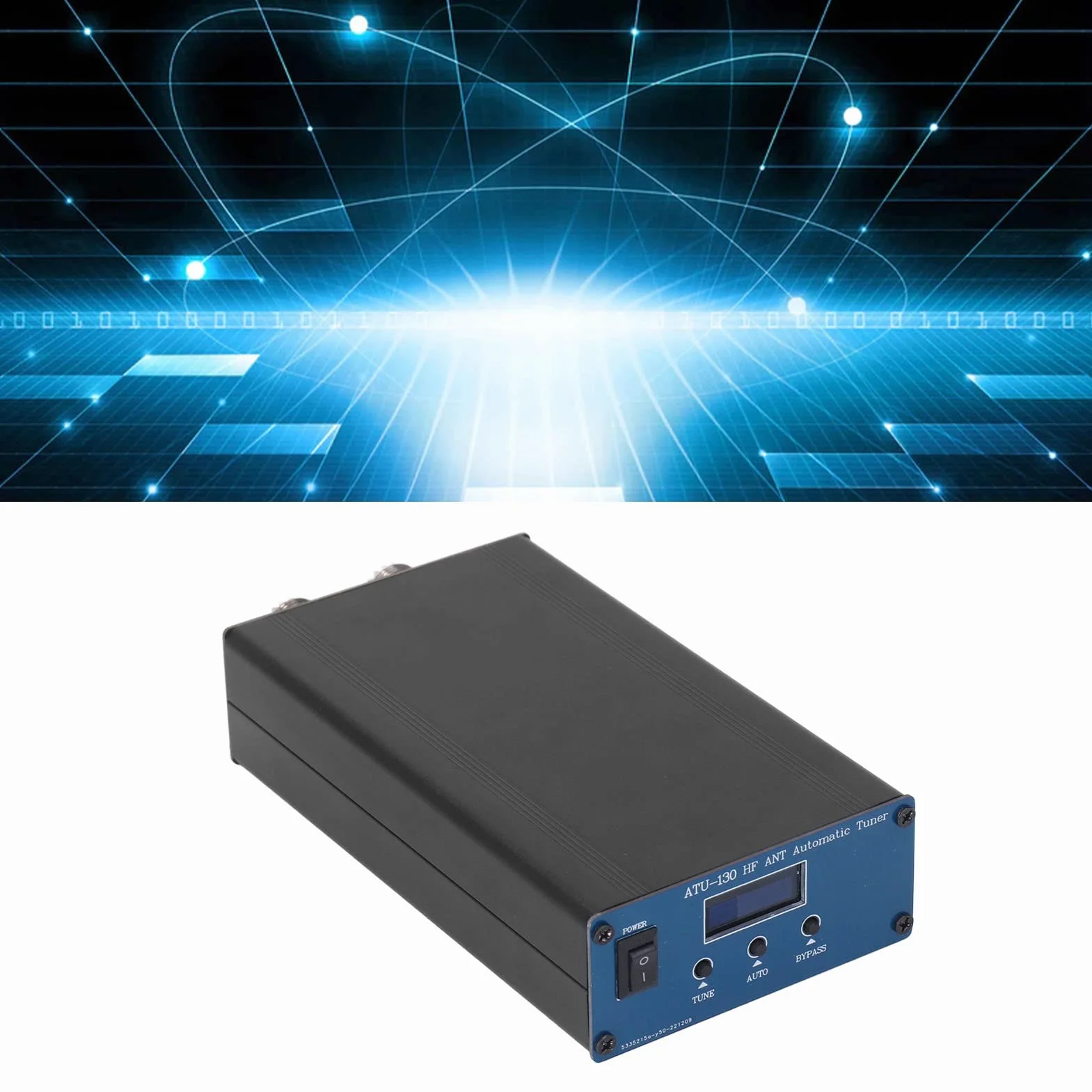 Sintonizzatore Automatico di Antenna ATU-130 1.8-50MHz 200W con Display OLED