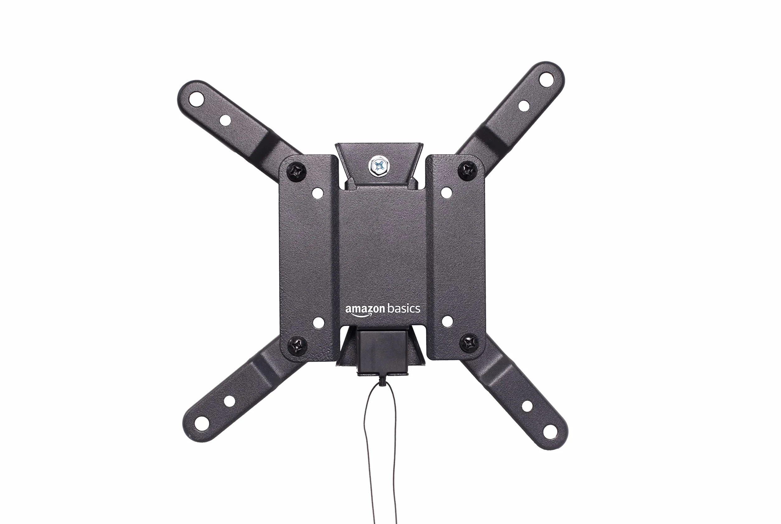Amazon Basics Supporto a parete per TV inclinabile, adatto a 12-40 pollici, VESA 200x200, Nero