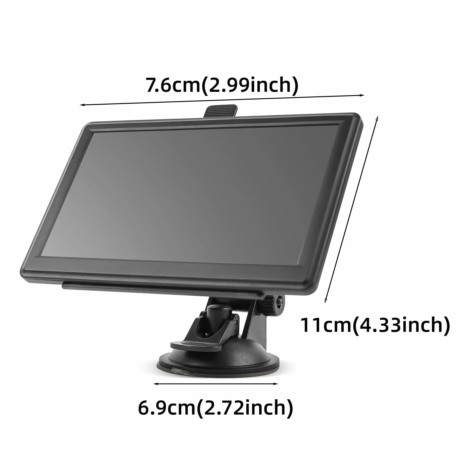 Kit navigazione GPS universale 7 pollici auto camion camper con supporto trasmettitore FM