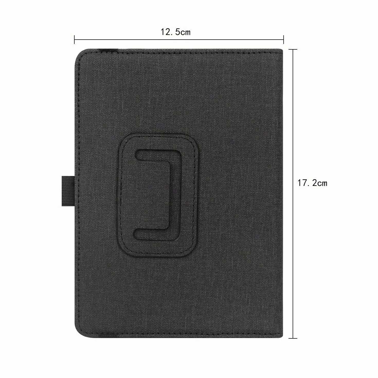 VOVIPO Custodia Folio universale per e-Reader 6 pollici Kindle Paperwhite Kobo Tolino Pocketbook Sony Nero