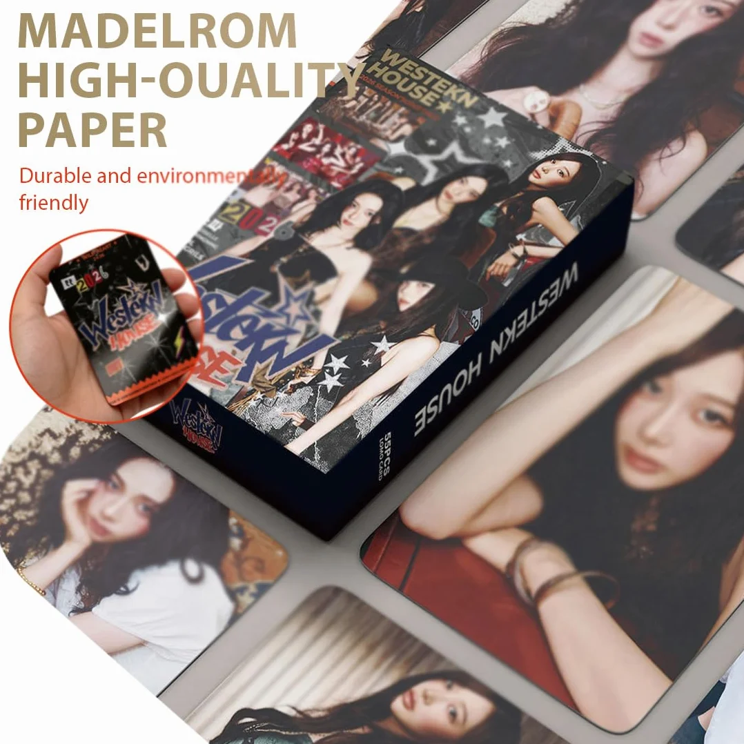 aespa Kpop Photocard Collection Cards 55pcs Carte Da Collezione