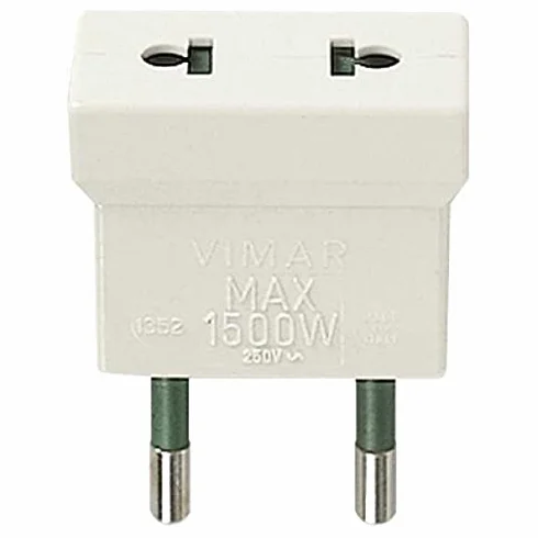Vimar Adattatore S10 USA EU Bianco