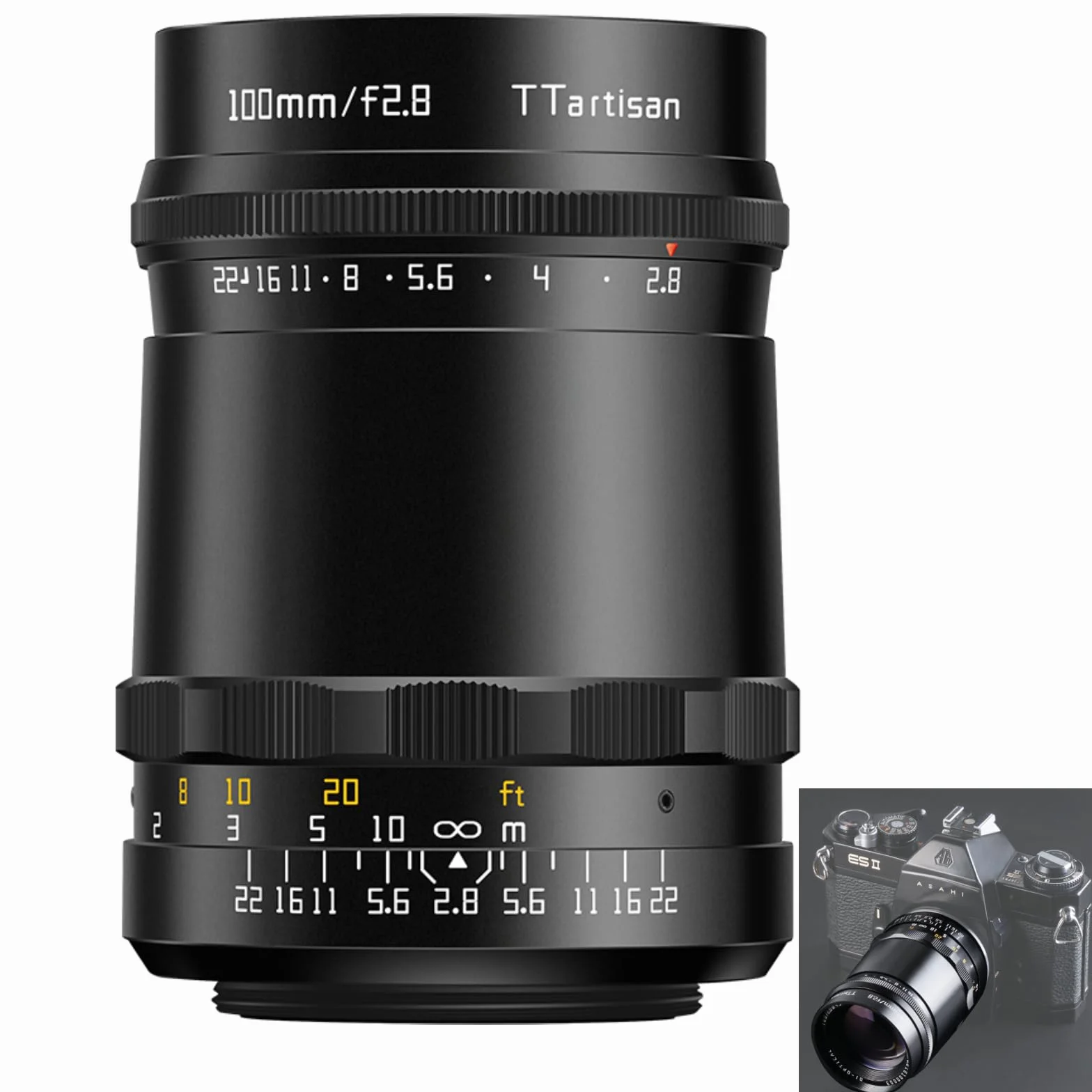 TTArtisan Obiettivo 100mm F2.8 M42 Soap Bubble Bokeh