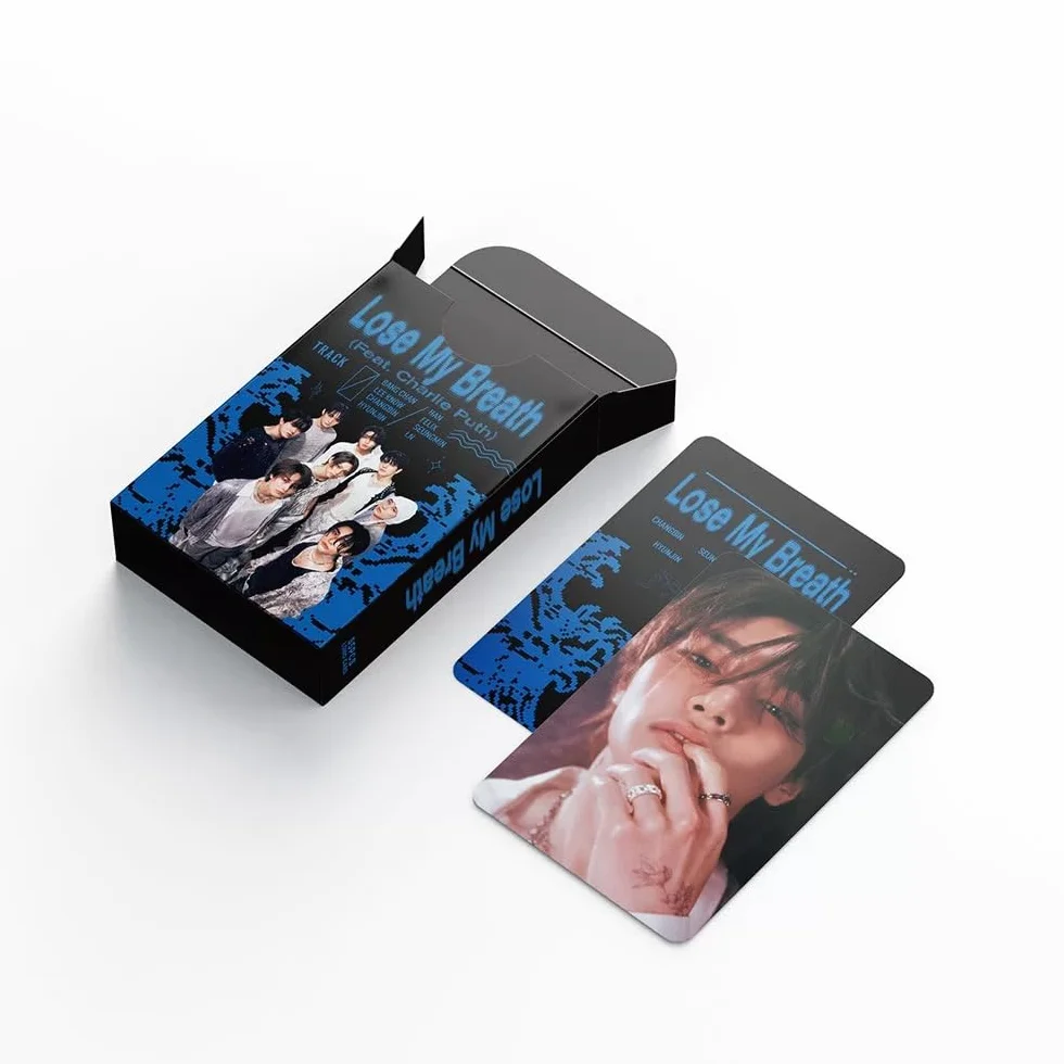 Stray Kids Lomo Photocard Set 54 Pieces Loose My Breath Album Kpop Cards