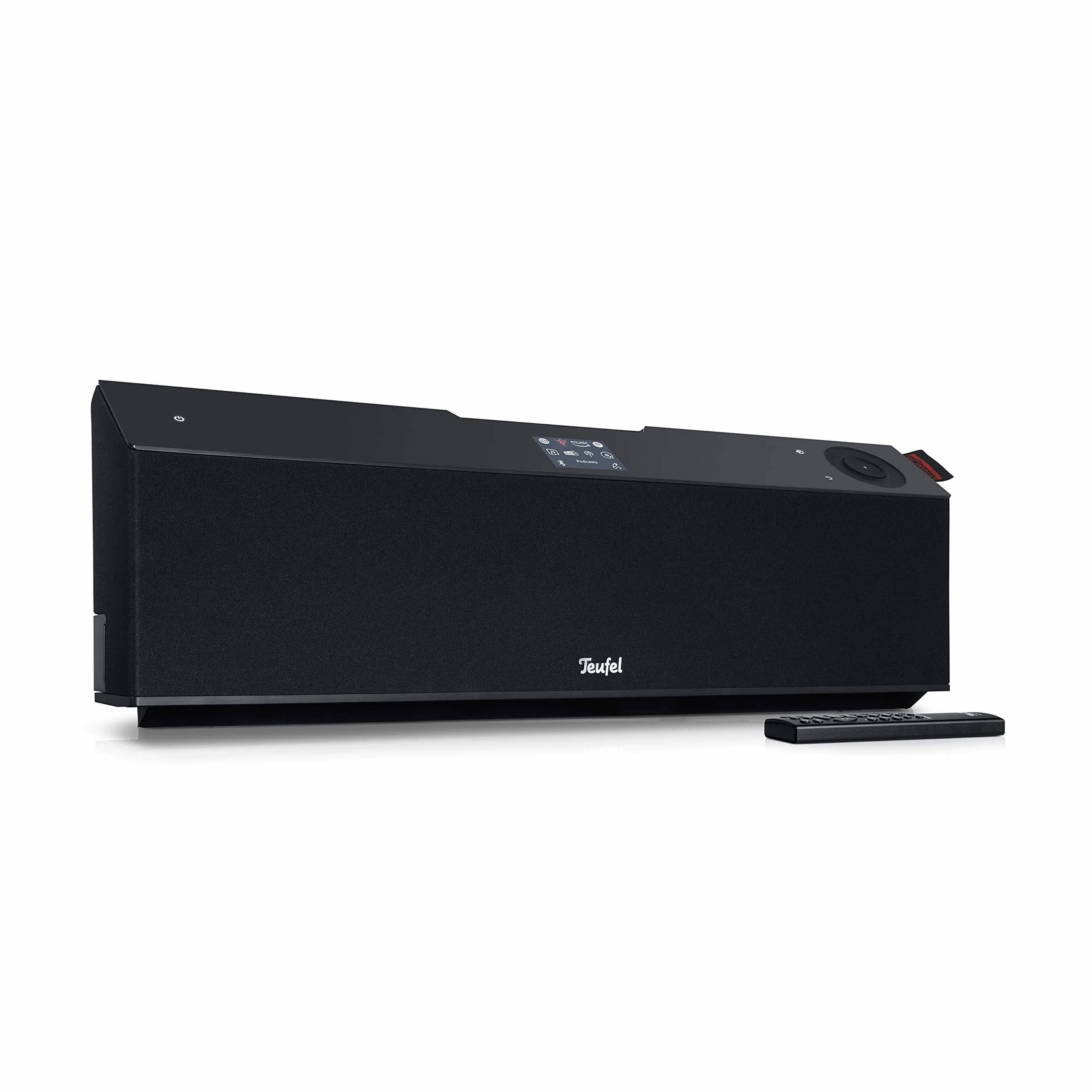 Teufel MUSICSTATION Lettore Bluetooth CD DAB+ Radio FM Streaming Musicale Suono HiFi Nero