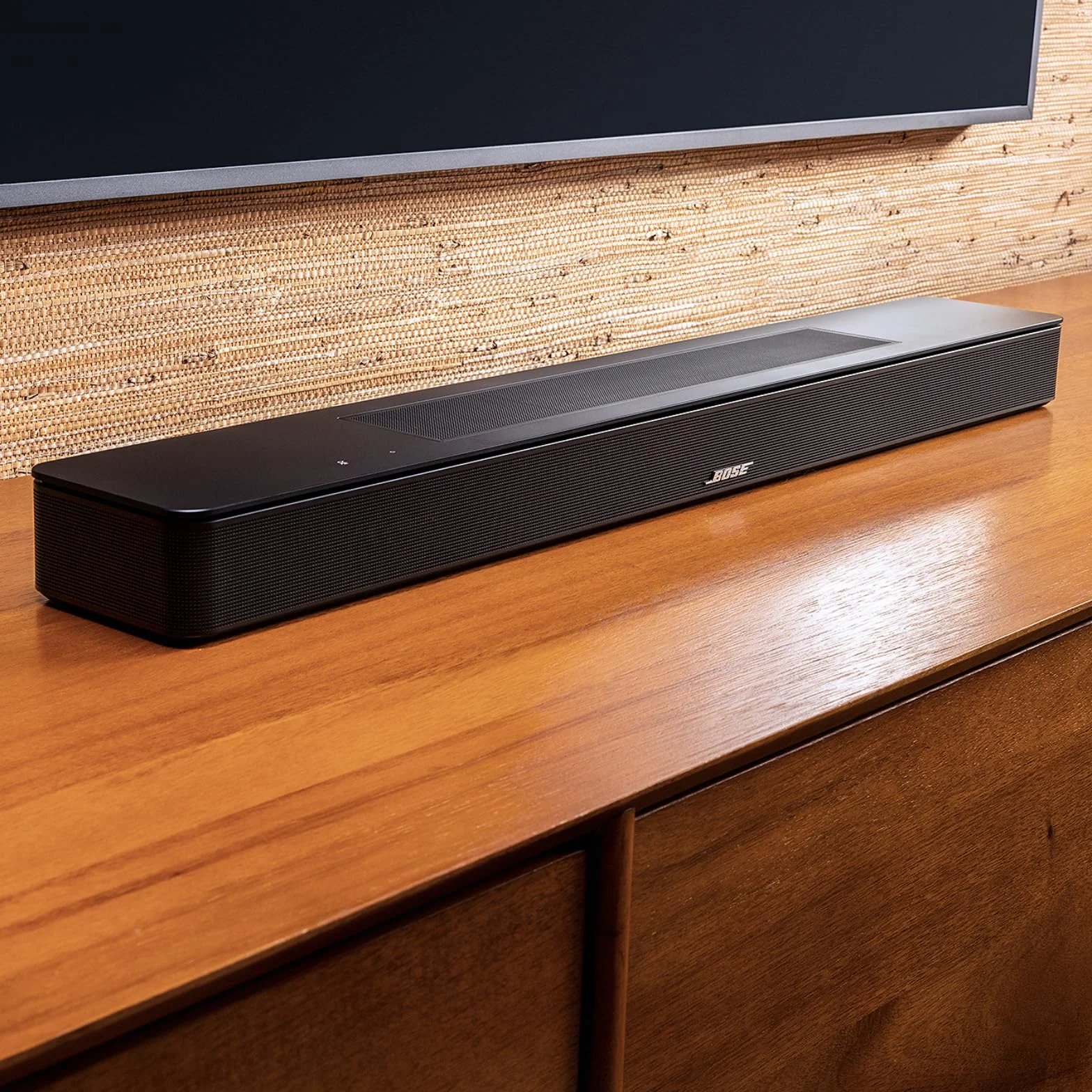 Bose Smart Soundbar Dolby Atmos Bluetooth z Amazon Alexa, Nero