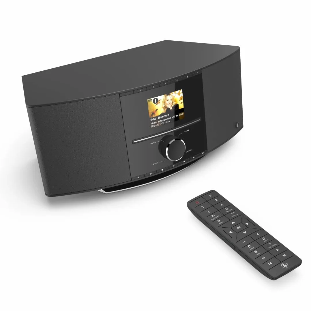 Hama Digital Radio DIR3510SCBTX DAB+ Internet Radio CD Bluetooth Nero