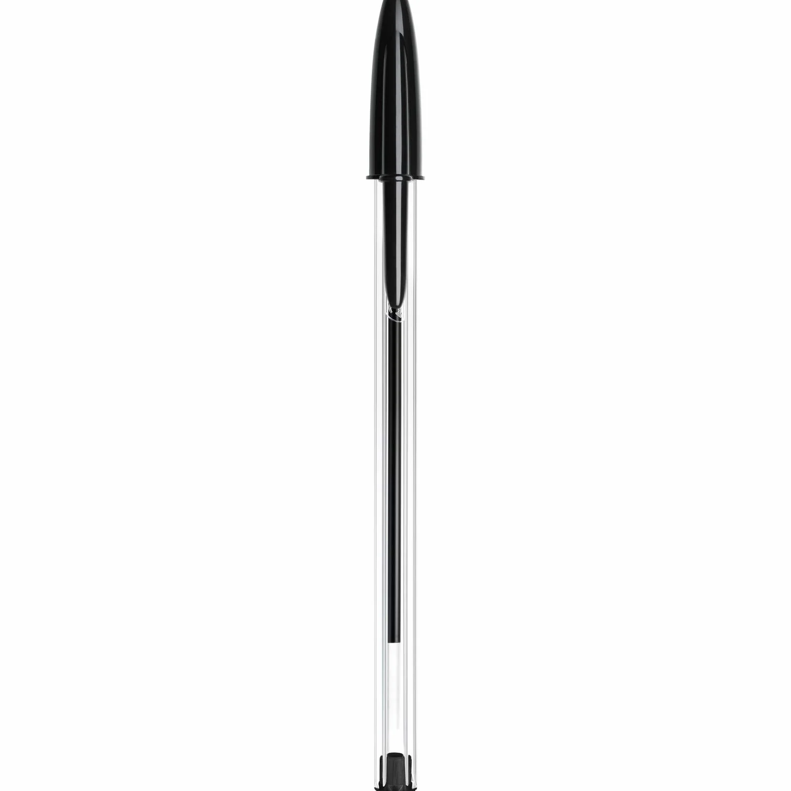 Bic Cristal Original Punta Media 1 mm Penne Colore Nero Confezione 100