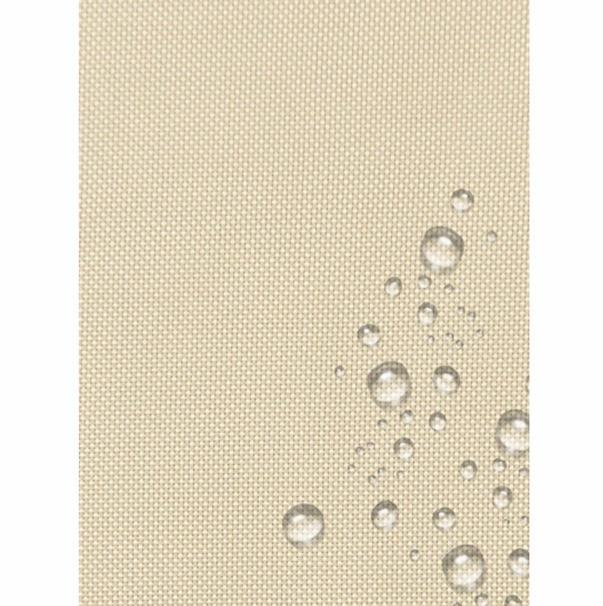 Fodera per cuscino da panca da giardino resistente alle intemperie Beige 150x50x7cm