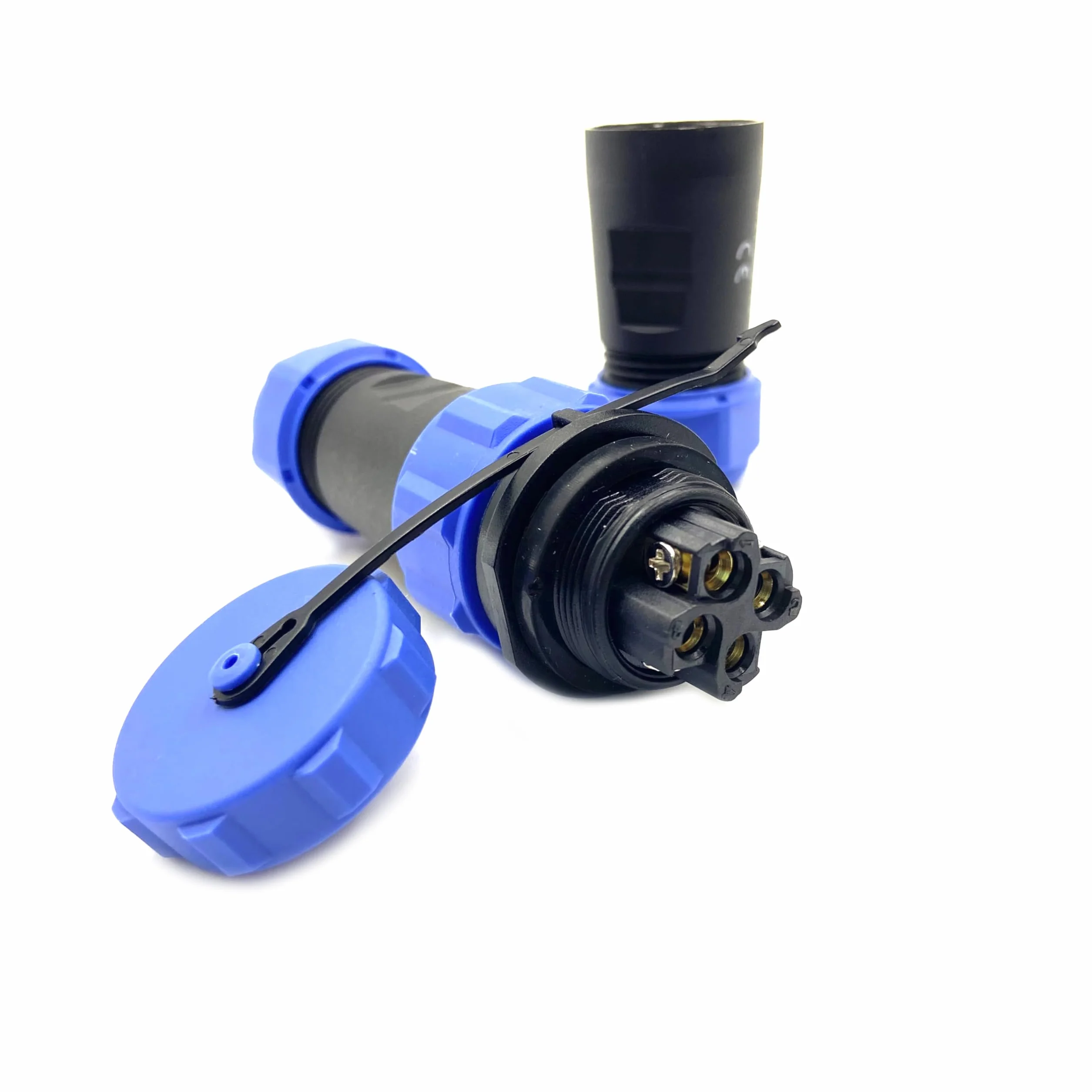 Connettore Spina aeronautica SP21 4 pin IP68 500V 30A impermeabile