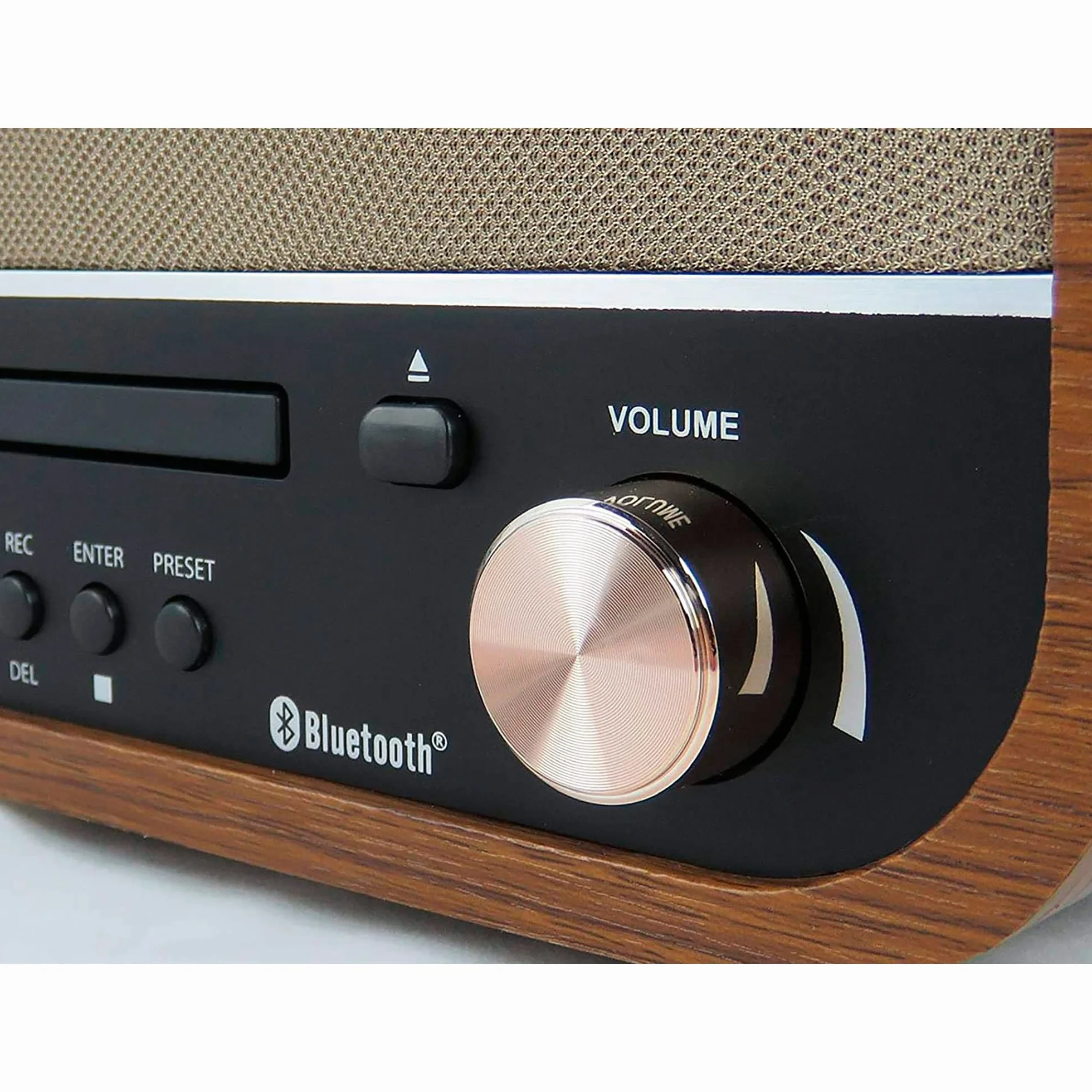 Roadstar HRA1782ND+BK Sistema Micro Vintage Radio DAB DAB+ FM CD MP3 Bluetooth Stereo Nero