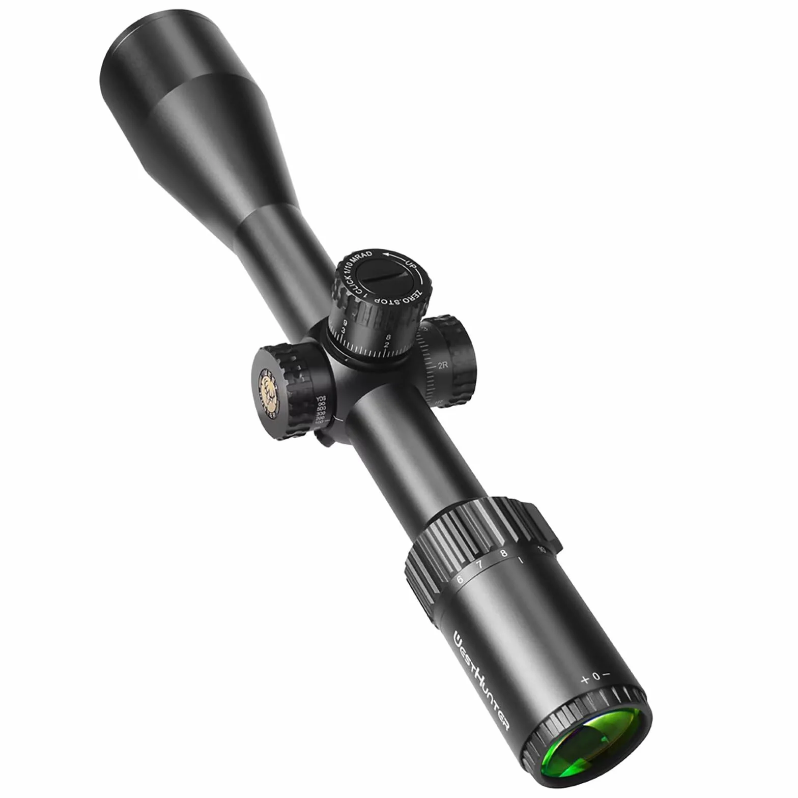 WestHunter Optics HD GEN2 6-24x50 FFP Mirino Telescopico di Precisione 30mm Vetro Inciso 1/10MIL Zero Stop